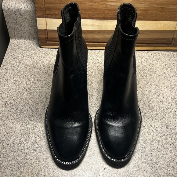 Vince Camuto Black Ankle Boots Size 7.5 - Picture 5 of 5